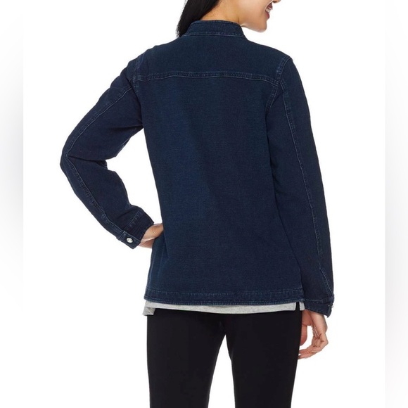 Dream Jeannes Quacker Factory Jacket Size 3X Black Rhinestones QVC Fall‎ Comfy - Picture 7 of 16